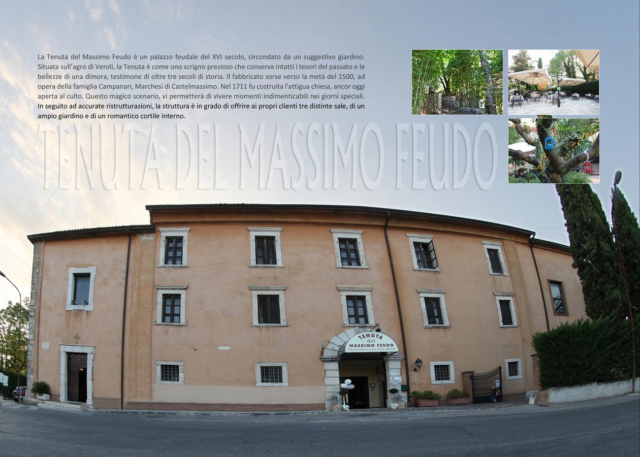 Tenuta Del Massimo Feudo Veroli Kültér fotó